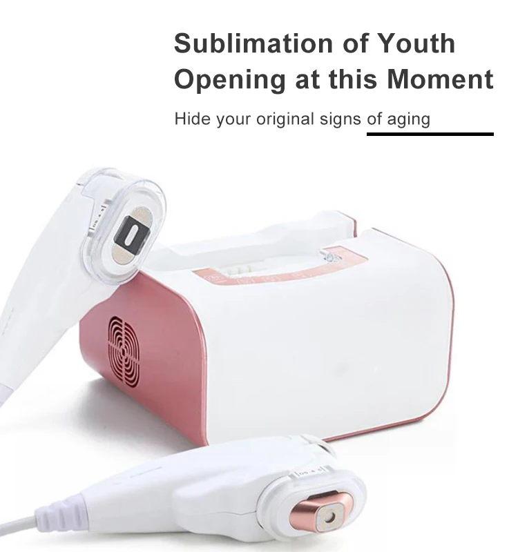 Ubeautnow 2D Mini HIFU Machine – 2-in-1 Face Lift & Eye Wrinkle Removal Device
