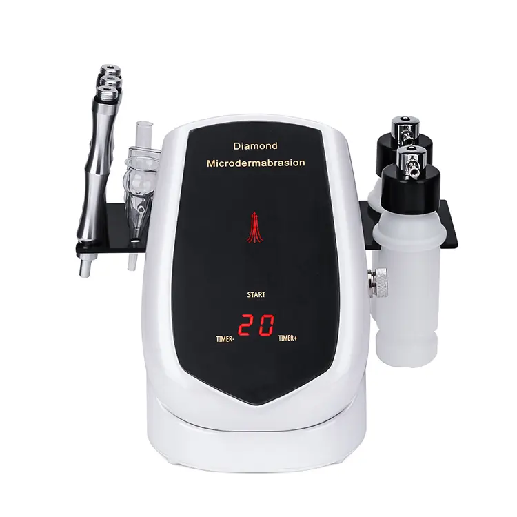 Professional Diamond Dermabrasion Facial Machine – 3-in-1 Microdermabrasion Skin Rejuvenation Device