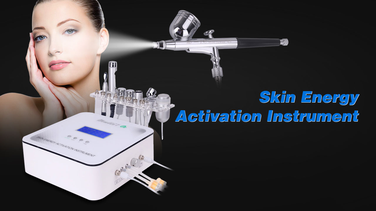 Ubeautnow UMF0041 6-in-1 Multifunction Facial Machine – RF Skin Tightening, Oxygen Facial & Microdermabrasion Beauty Device for Salon