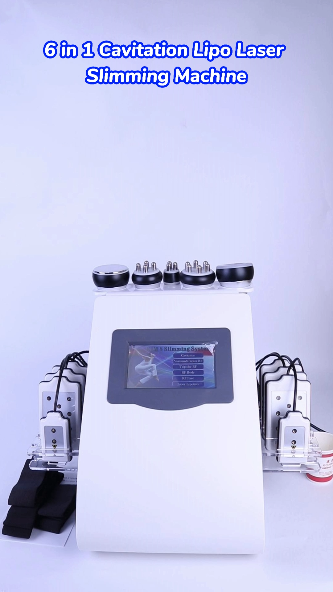 Ubeautnow Professional RF Cavitation Body Sculpting Machine – 6 in 1 Fat Reduction & Skin Tightening System