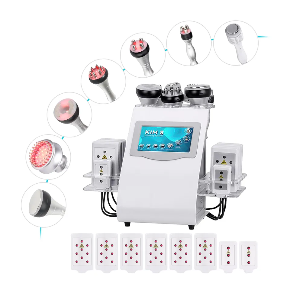 Ubeautnow Professional 9 in 1 Body Contouring Machine – RF Cavitation Lipo Laser Slimming Device