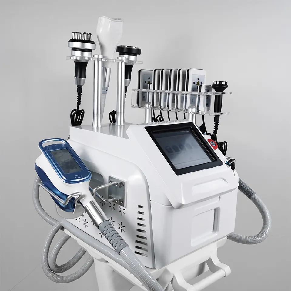 Ubeautnow 360° Cryolipolysis Double Chin Removal Machine – RF Cavitation Lipolaser Facial & Body Slimming Device