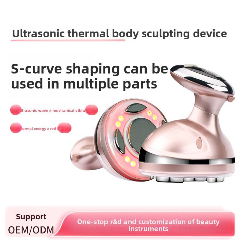 Ultrasonic Body Shaping Device for Home Use – Red Light Skin Rejuvenation & Fat Burning Massager  Ubeautnow