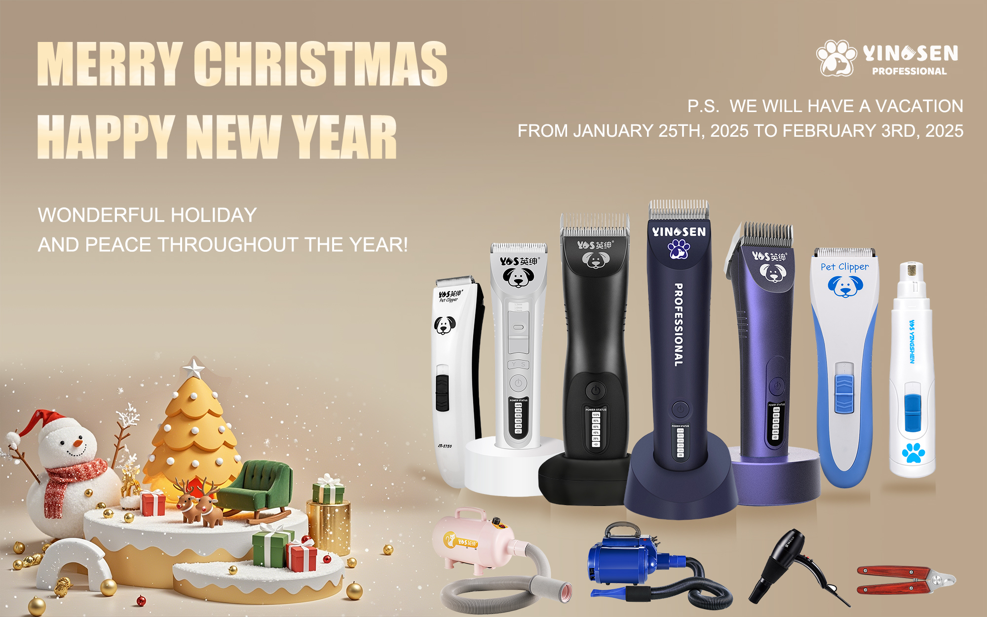 Merry Christmas and a Happy New Year!