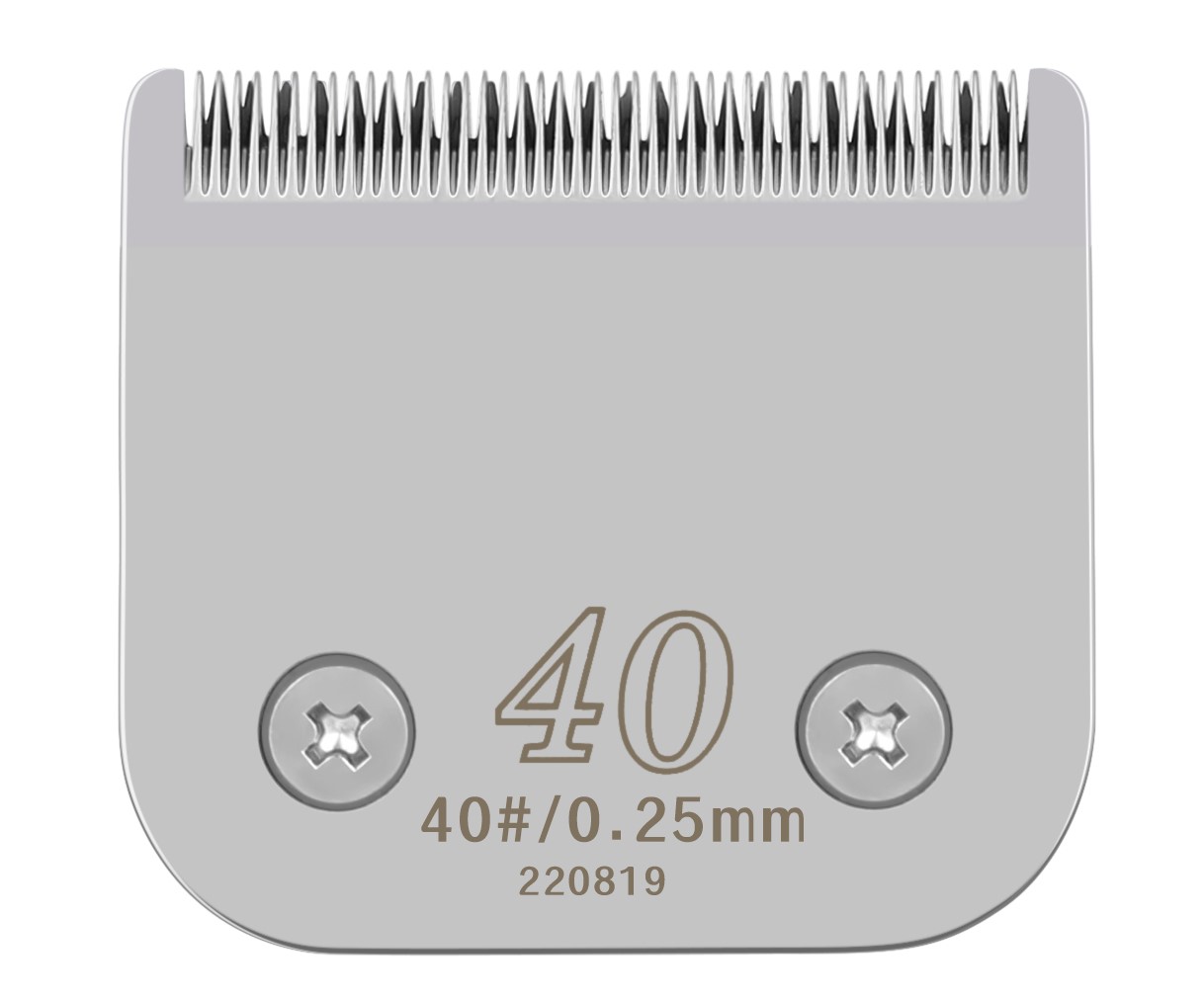 Pet Clipper #40/0.25mm Detachable Titanium Steel Ceramic D type Blades