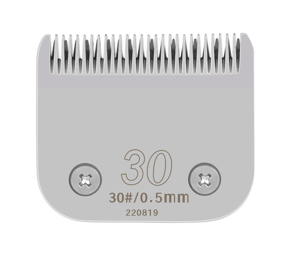 Pet Clipper #30/0.5mm Detachable Titanium Steel Ceramic D type Blades