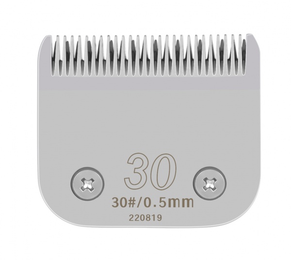 Pet Clipper #30/0.5mm Detachable Titanium Steel Ceramic D type Blades