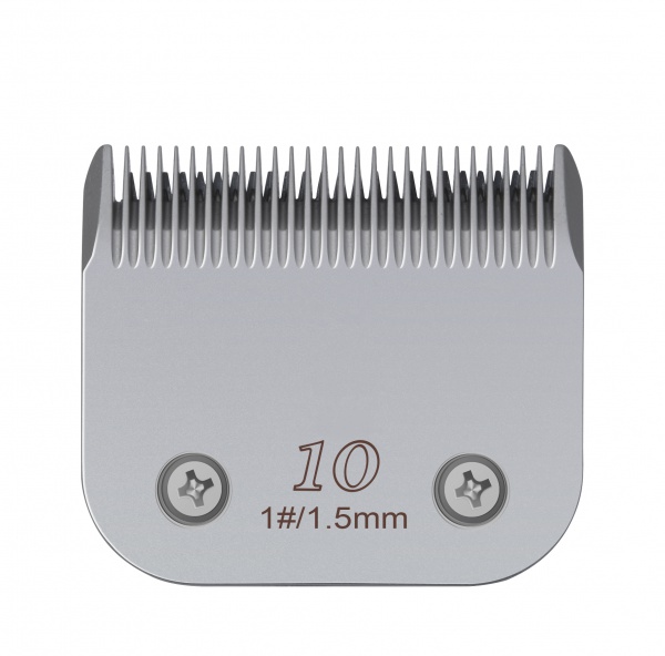 Pet Clipper #10/1.5mm Detachable Titanium Steel Ceramic D type Blades 
