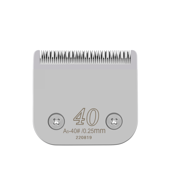  Pet Clipper #40/0.25mm A5 Compatible Snap-On Blade 