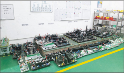 Sample Inspection by Checking Fixture
