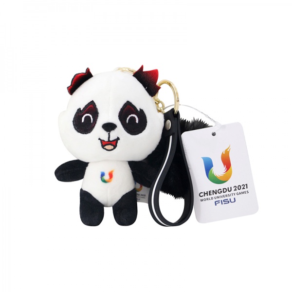 成都大运会吉祥物蓉宝公仔吊饰
