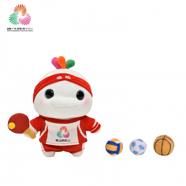 十五运“星”搭档系列吉祥物玩偶