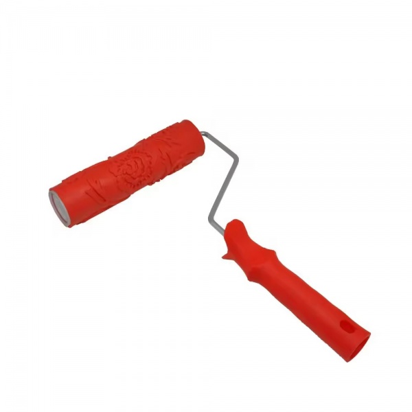 Rubber Textured Patterned Paint Brush And Roller RC4001