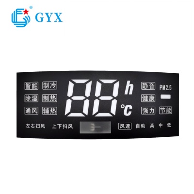 7-segment led smd white display for air conditioner controller GYXS-D827F33A