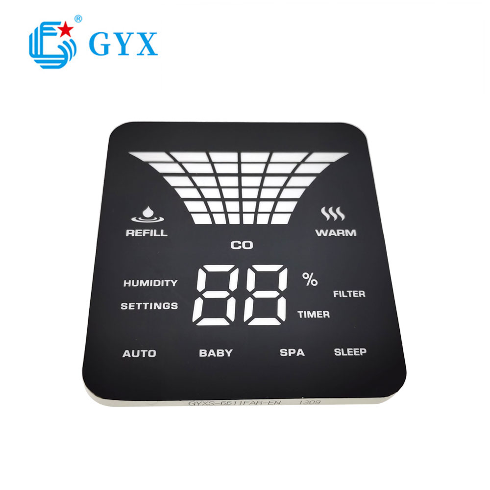 Bathroom water heater led digital display and controller panel GYXS-6611FAR-KR