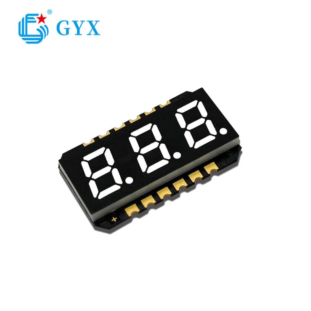 3 bit 8 white light 7 segment led digital display GYXS-888