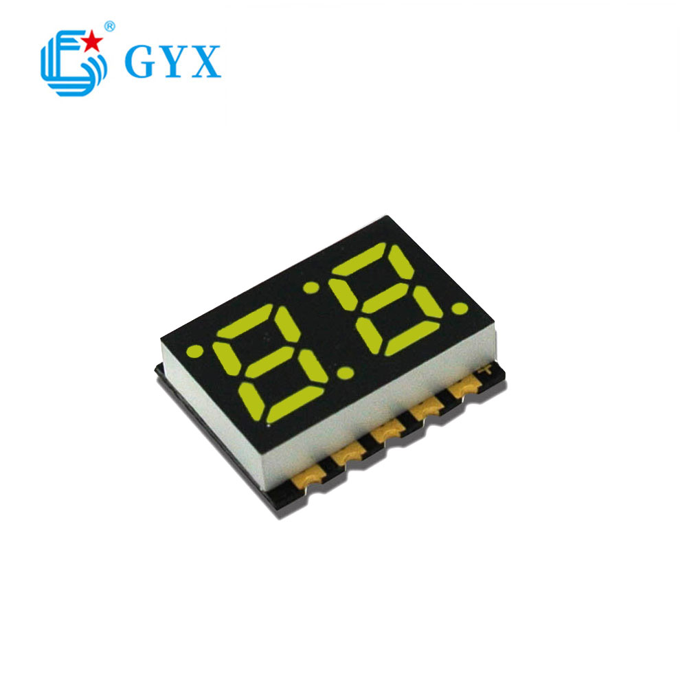 2 bit 8 white high light 7 segment led digital display GYXS-88 W