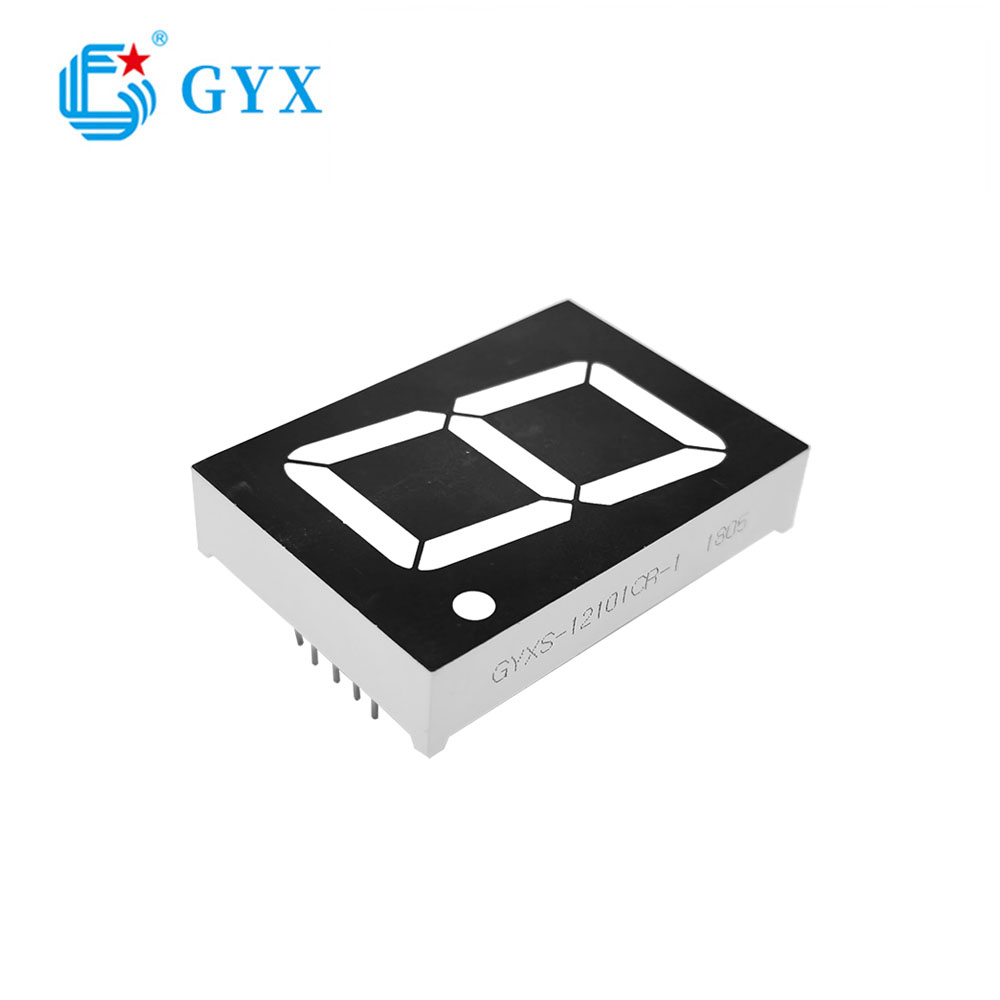 High light white color 7 segment smd led display GYXS-SMG135-6