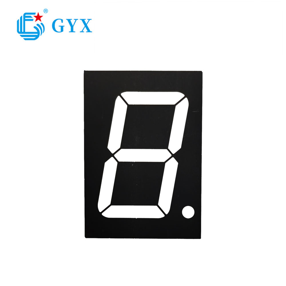 High light white color 7 segment smd led display GYXS-SMG135-6