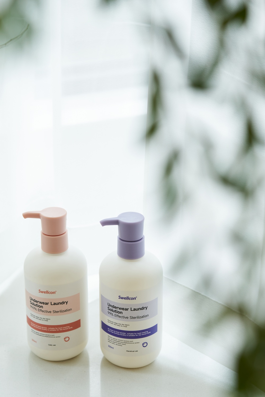Swellcon 内衣洗衣液300ml（经期款）+（日常款）