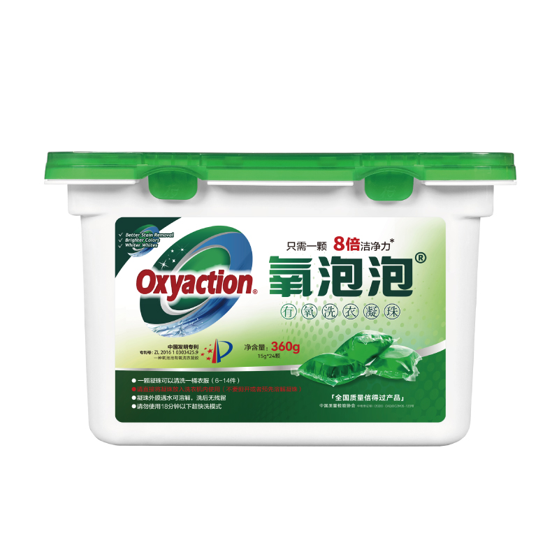 氧泡泡有氧洗衣凝珠360g