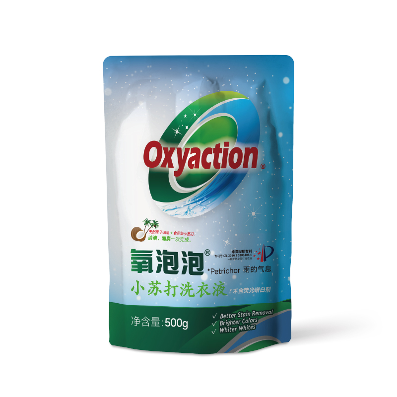 氧泡泡小苏打洗衣液500g