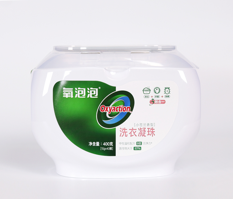 氧泡泡洗衣凝珠（小苍兰香型）400g