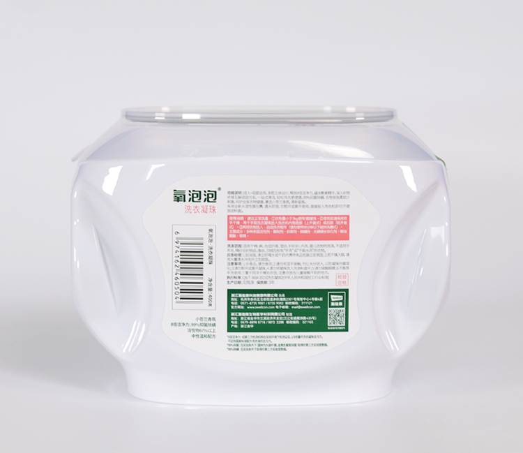 氧泡泡洗衣凝珠（小苍兰香型）400g