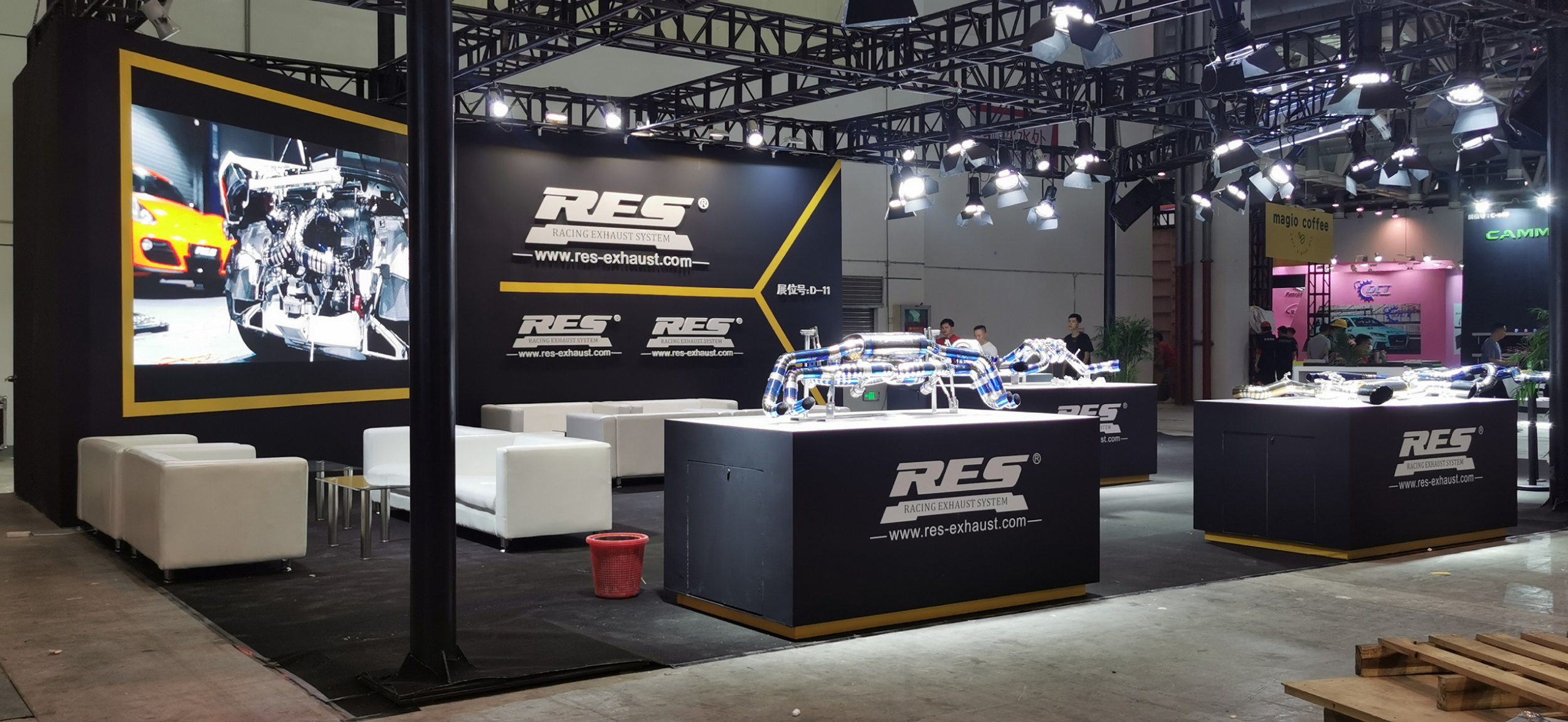 RES Racing高性能排气参加2020年苏州GTSHOW改装展！
