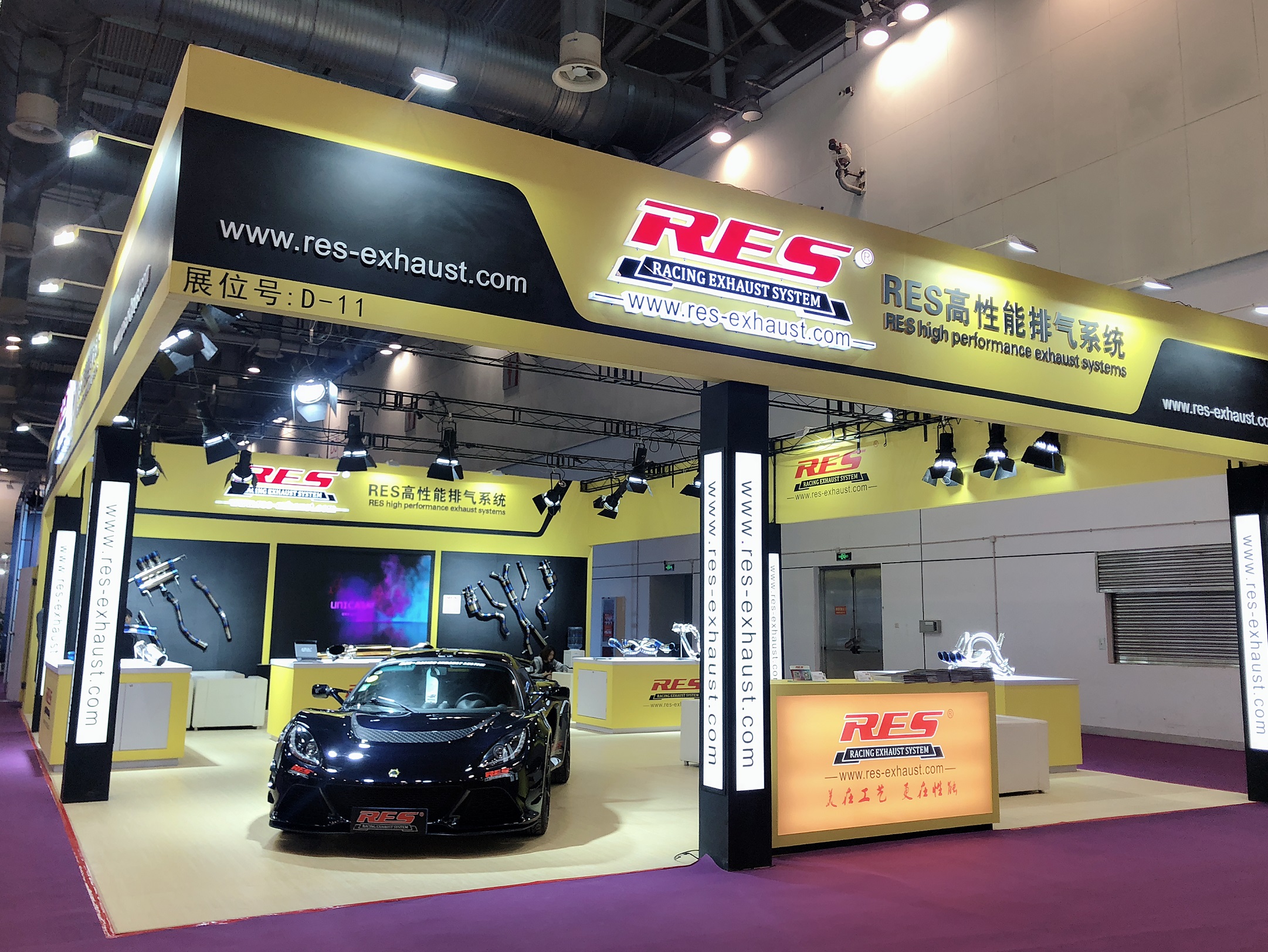 RES Racing高性能排气参加2019年苏州GT SHOW国际改装车展！