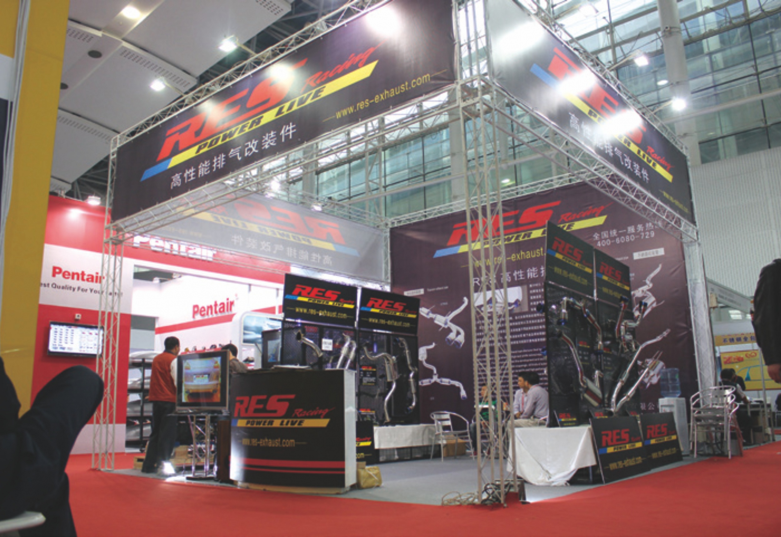 RES Racing高性能排气参加2013年广州国际改装展！