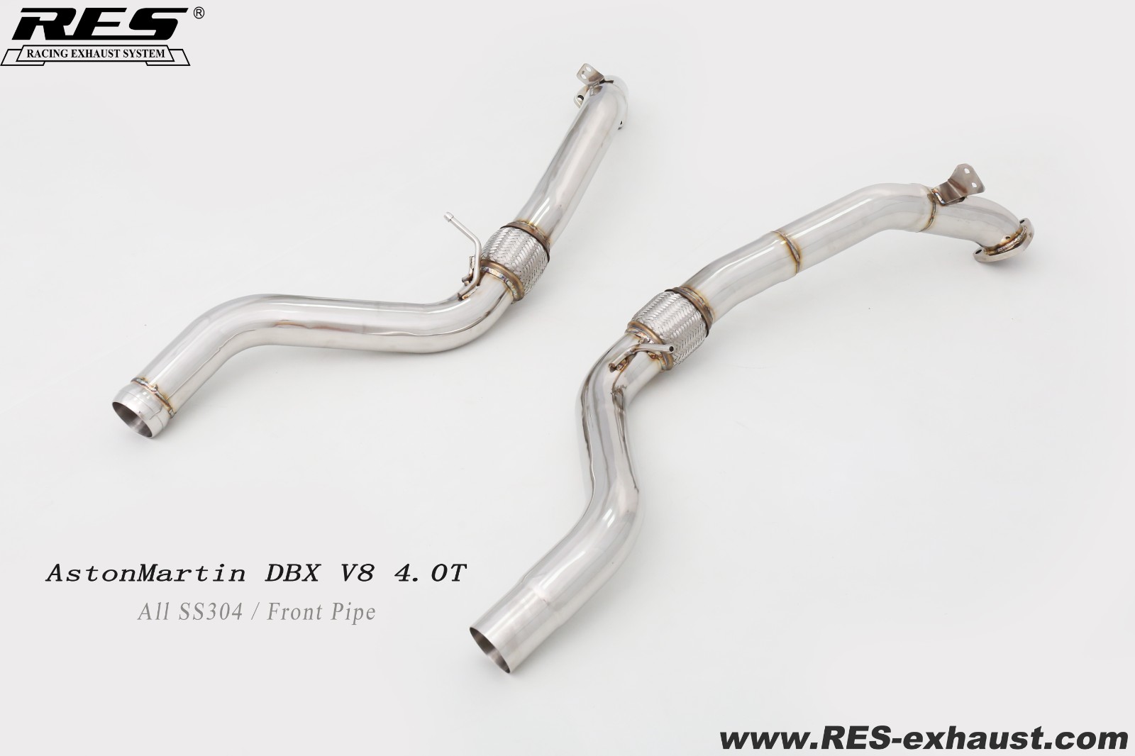 阿斯顿马丁 DBX V8 4.0T 前段不锈钢