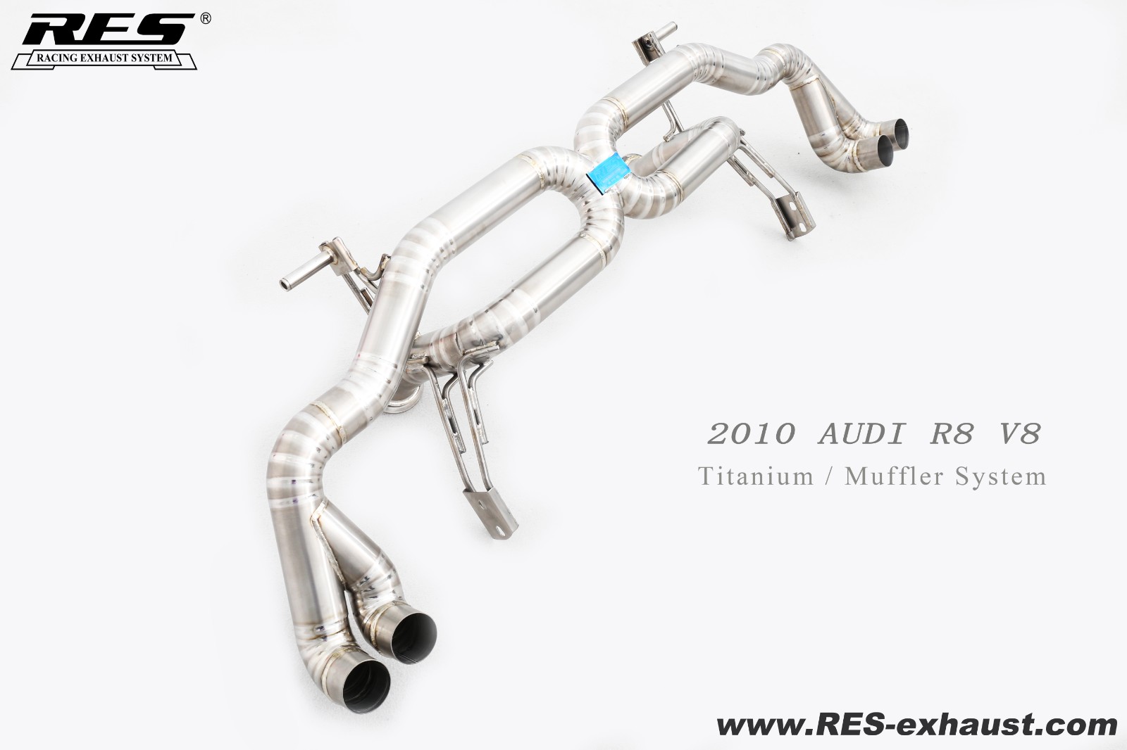 2010奥迪 R8 V8 4.2 钛合金 尾段直通