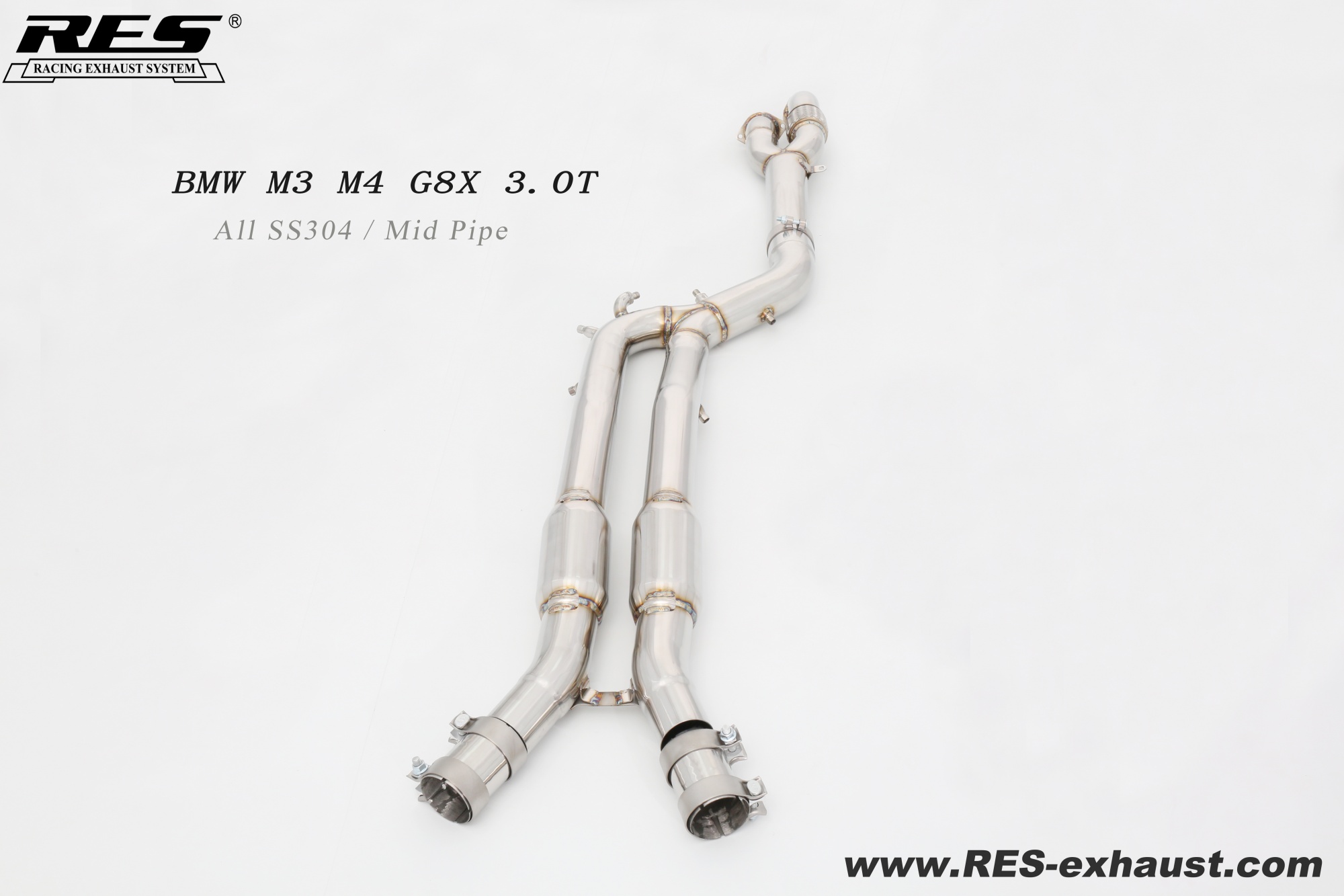 宝马 M4 G82 3.0T 直通中段