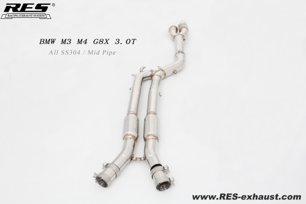 宝马 M4 G82 3.0T 直通中段