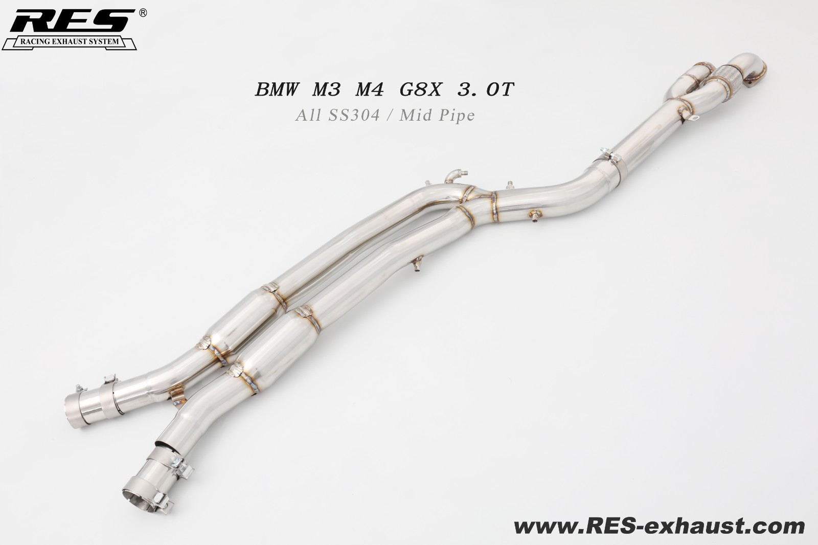 宝马 M4 G82 3.0T 直通中段