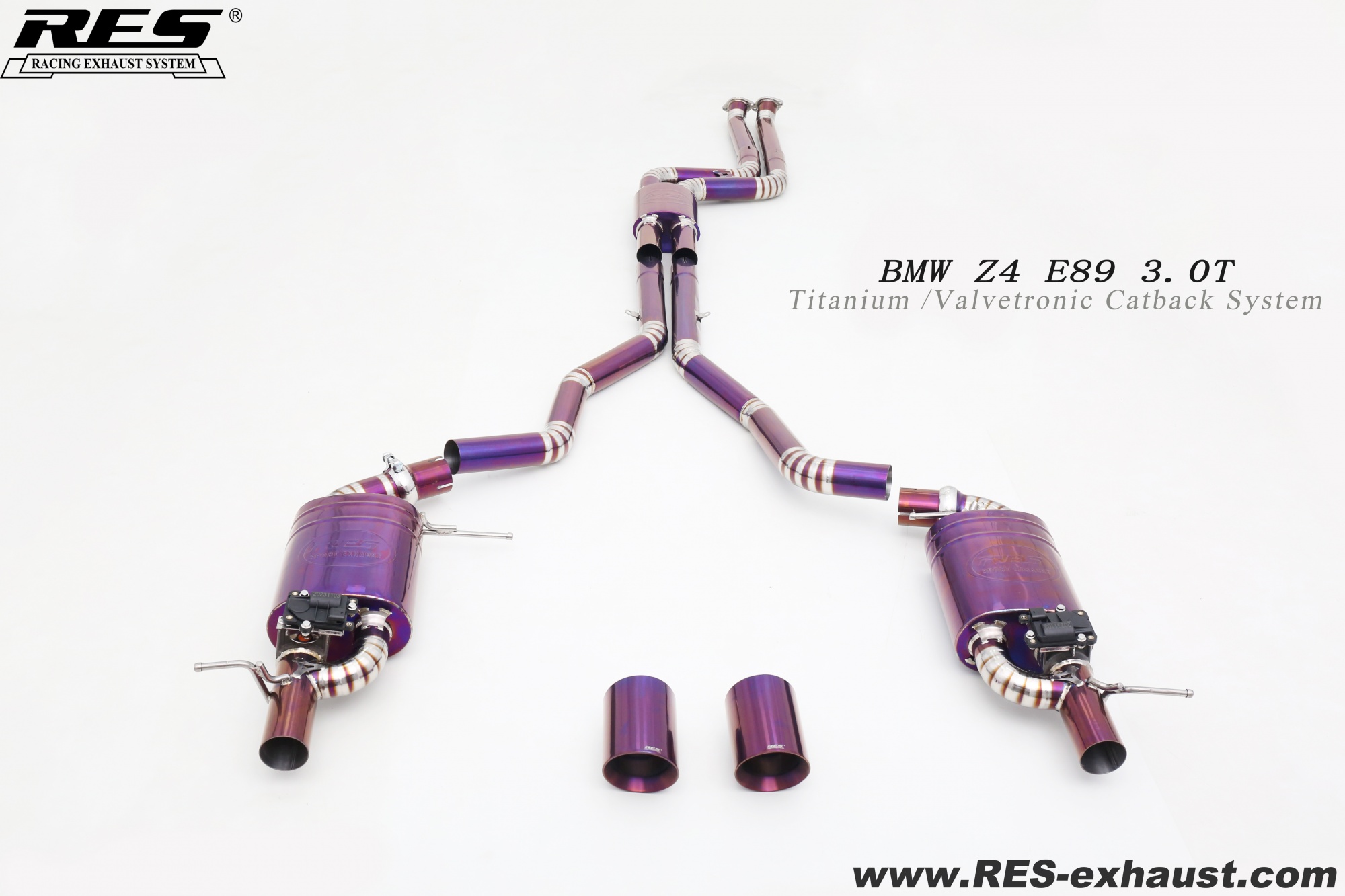 宝马Z4 E89 3.0T 中尾段阀门