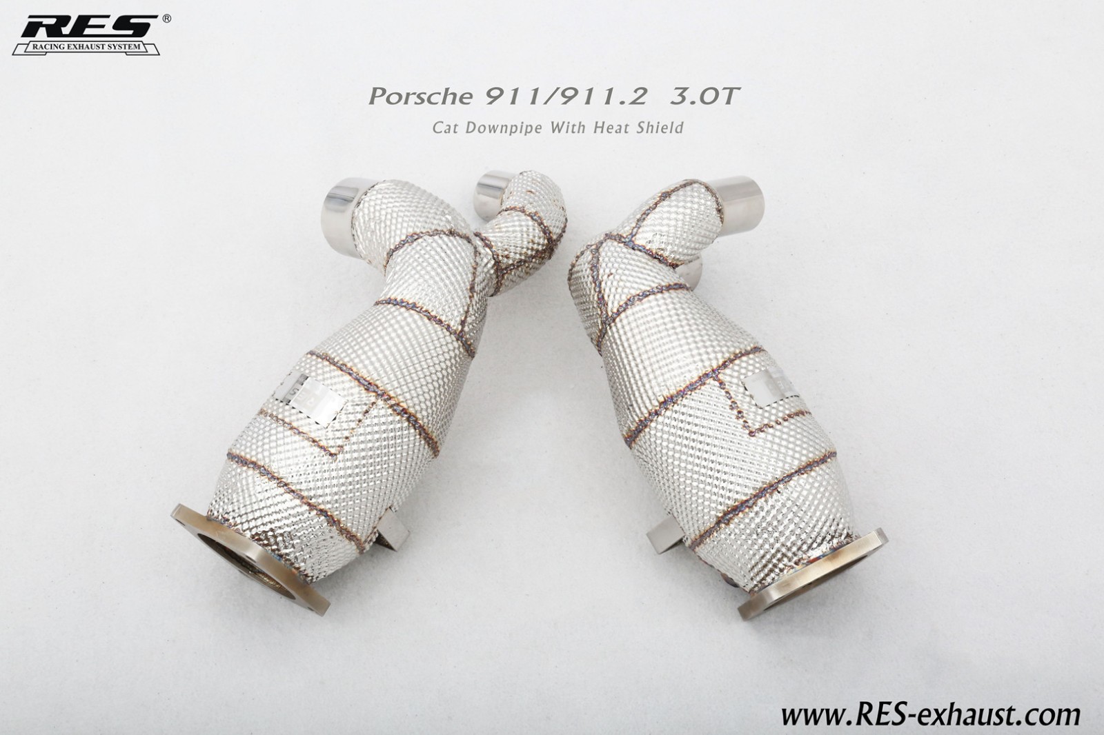 991.2 3.0T 隔热三元头段 双接头