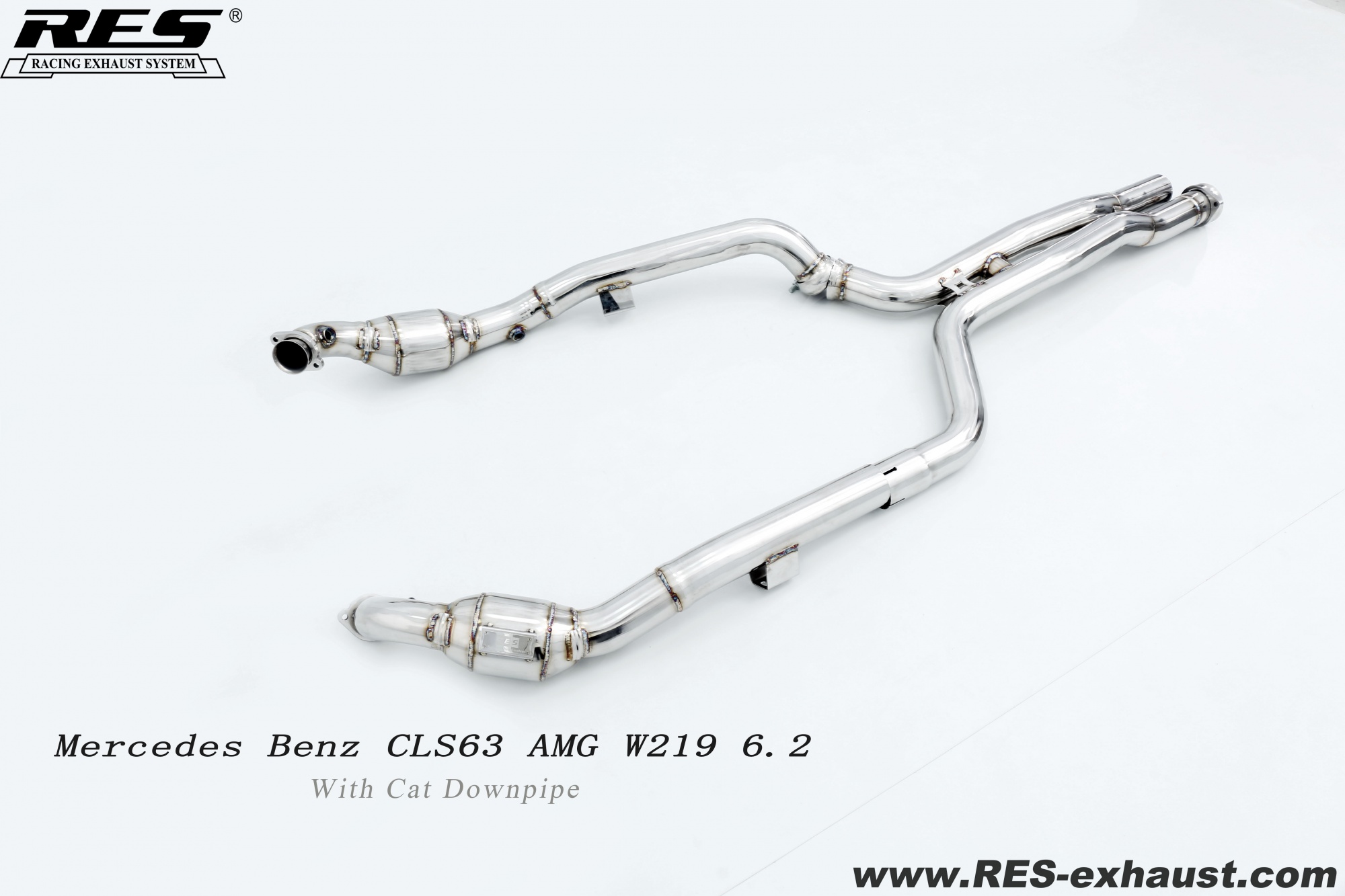 奔驰 CLS63 AMG W219 6.2 头段带三元