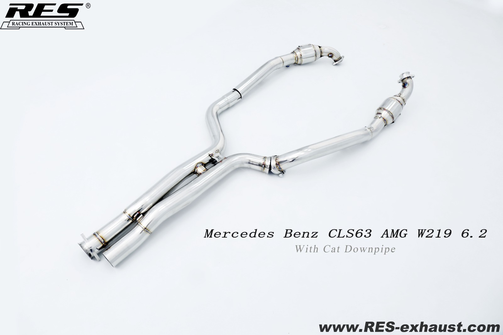 奔驰 CLS63 AMG W219 6.2 头段带三元