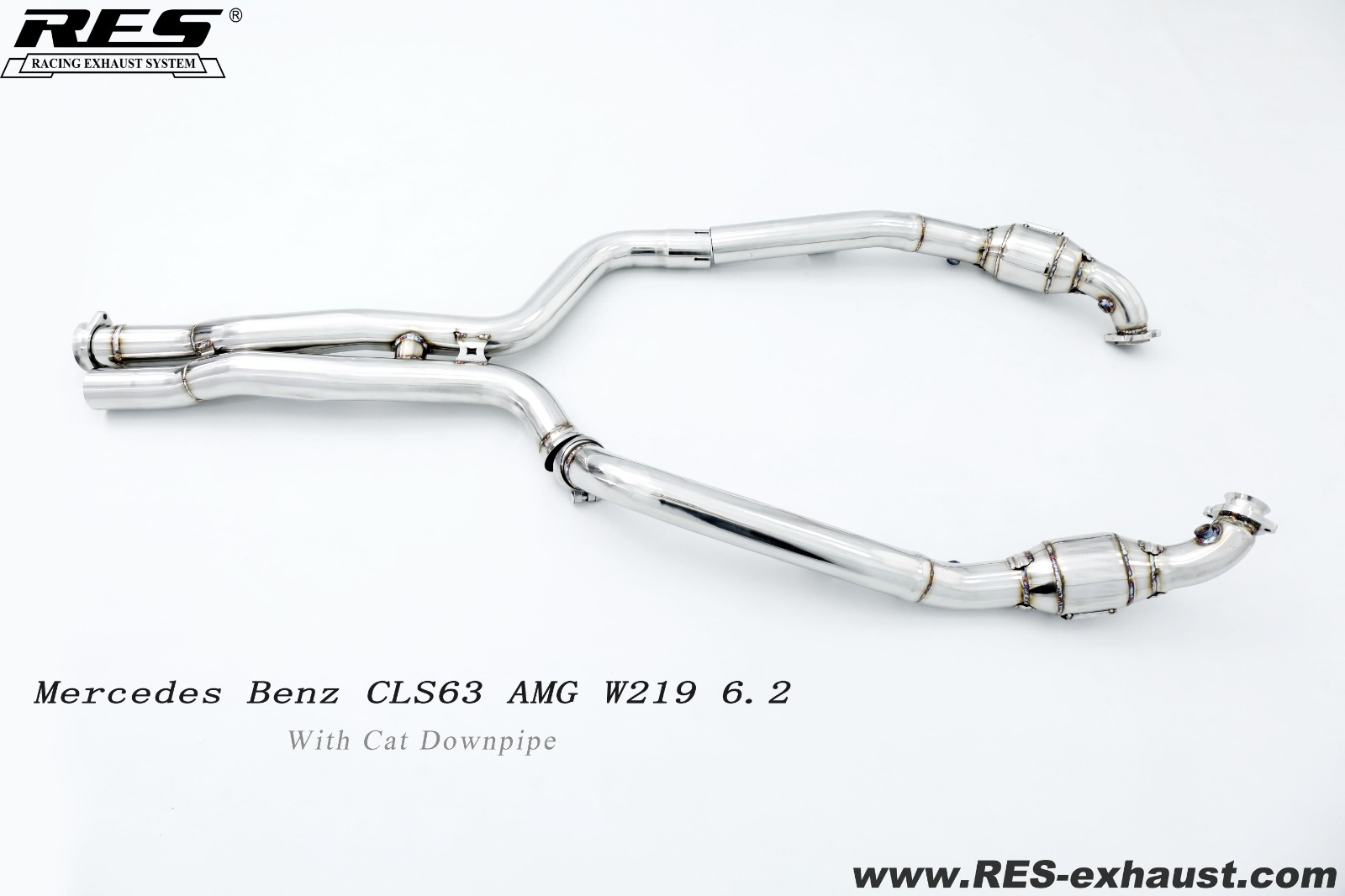 奔驰 CLS63 AMG W219 6.2 头段带三元