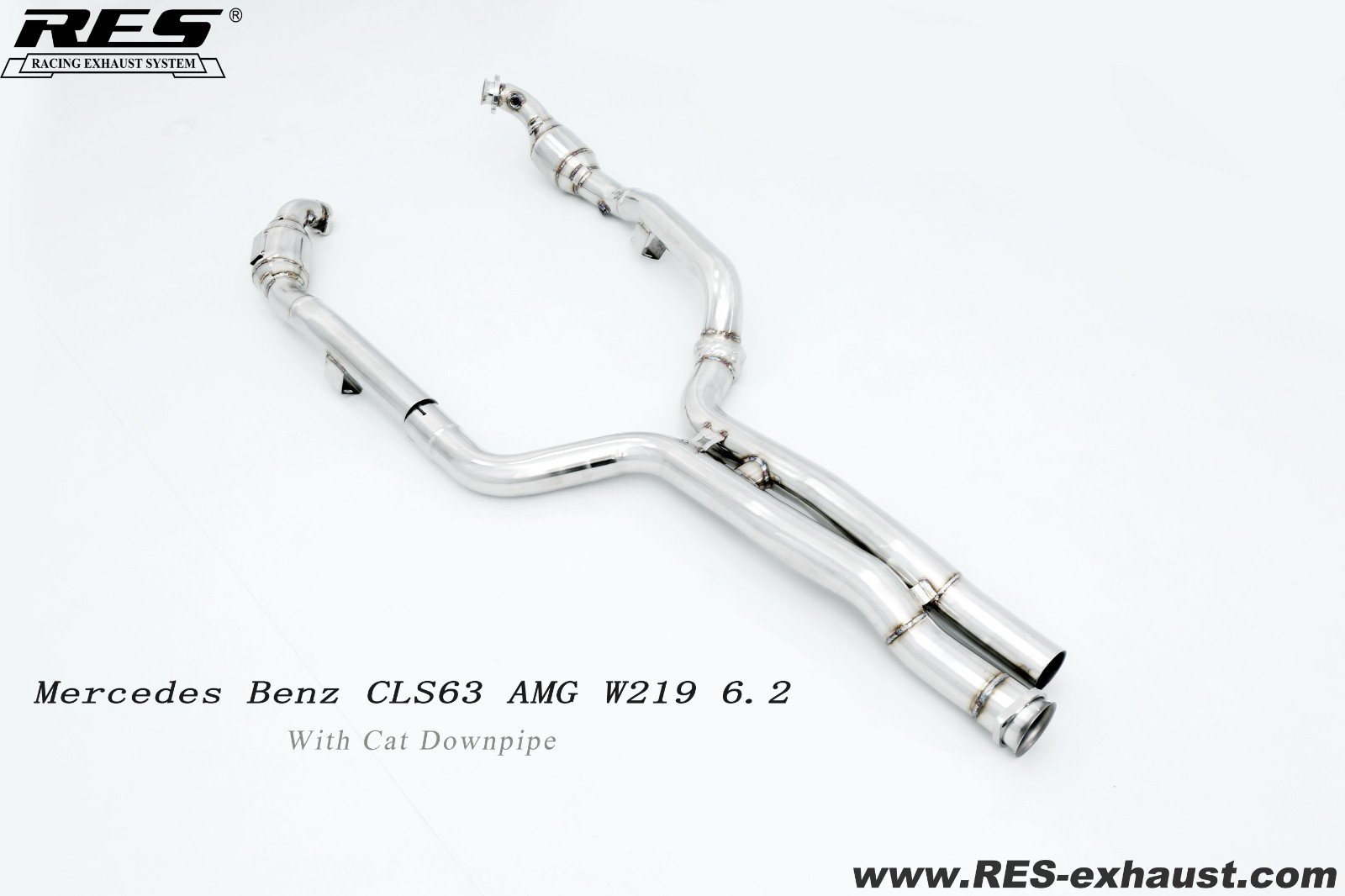 奔驰 CLS63 AMG W219 6.2 头段带三元