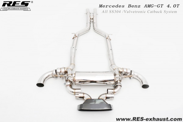 奔驰 AMG-GT（C190） 中尾段中出带阀门