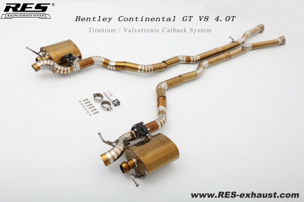 宾利欧陆 GT V8 4.0T 钛合金中尾段阀门
