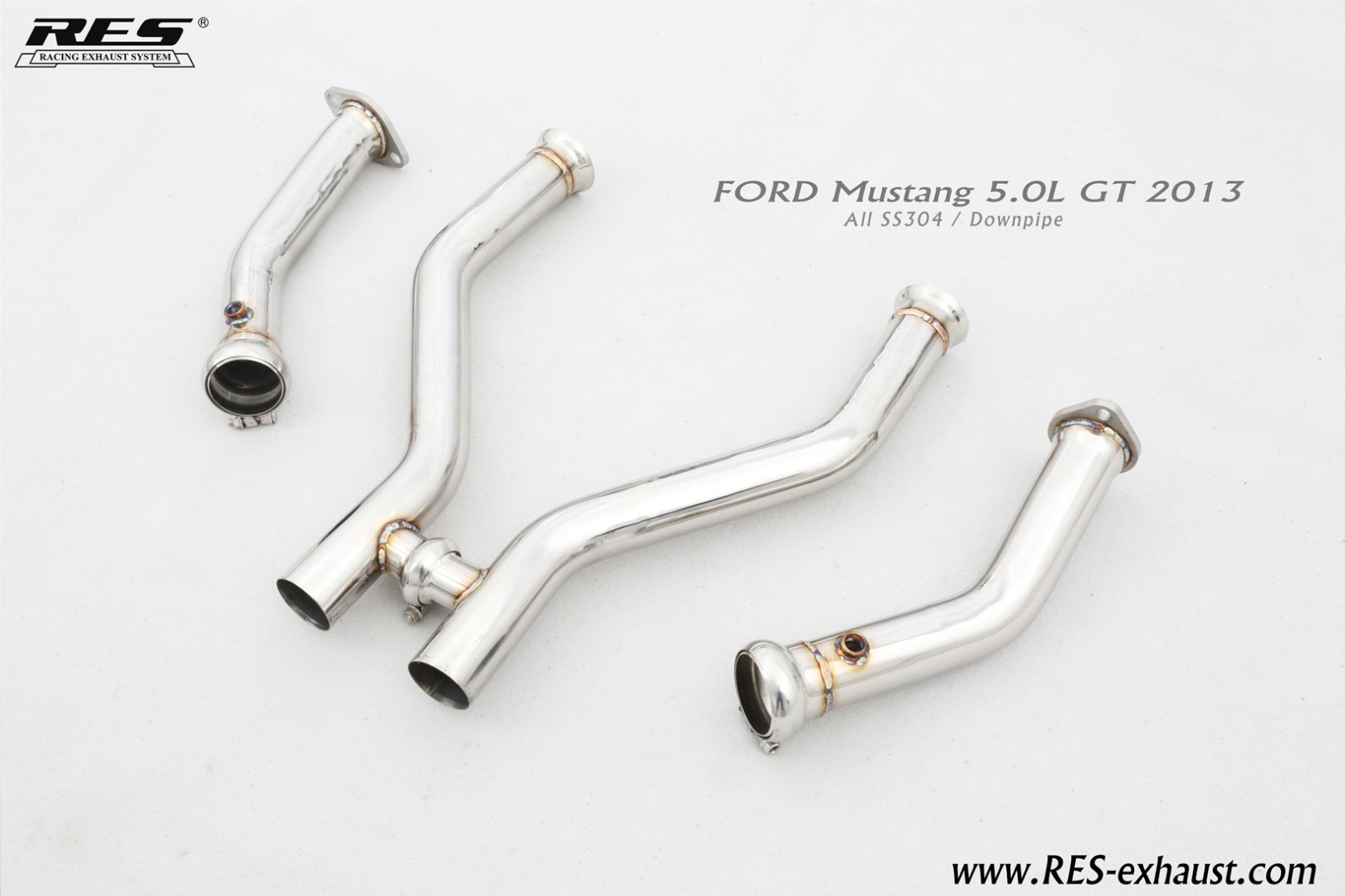 13款V8 5.0L GT 头段直通
