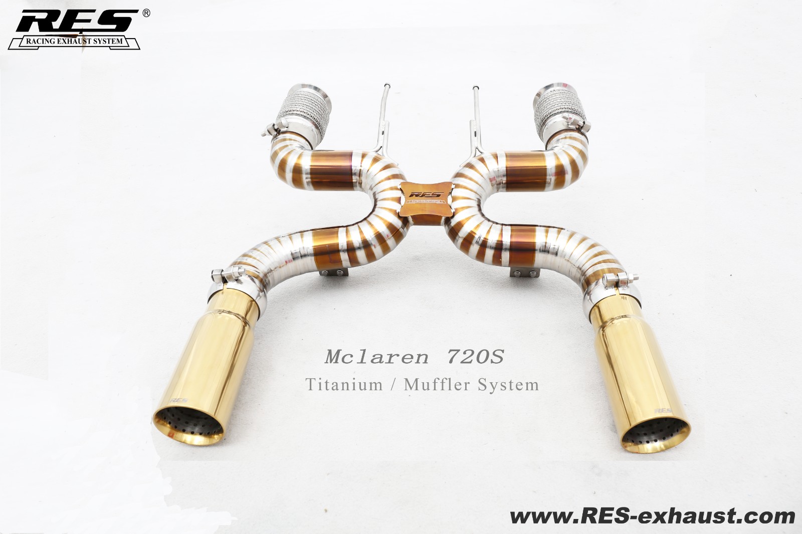 迈凯伦720S 钛合金竞技尾段排气