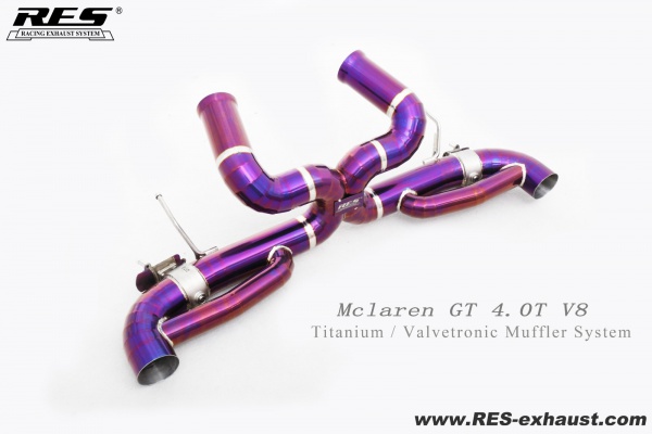 迈凯伦 GT 4.0T V8 钛合金竞技尾段排气