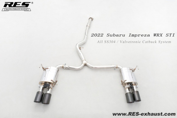 2022 斯巴鲁 翼豹 WRX STI 中尾段阀门