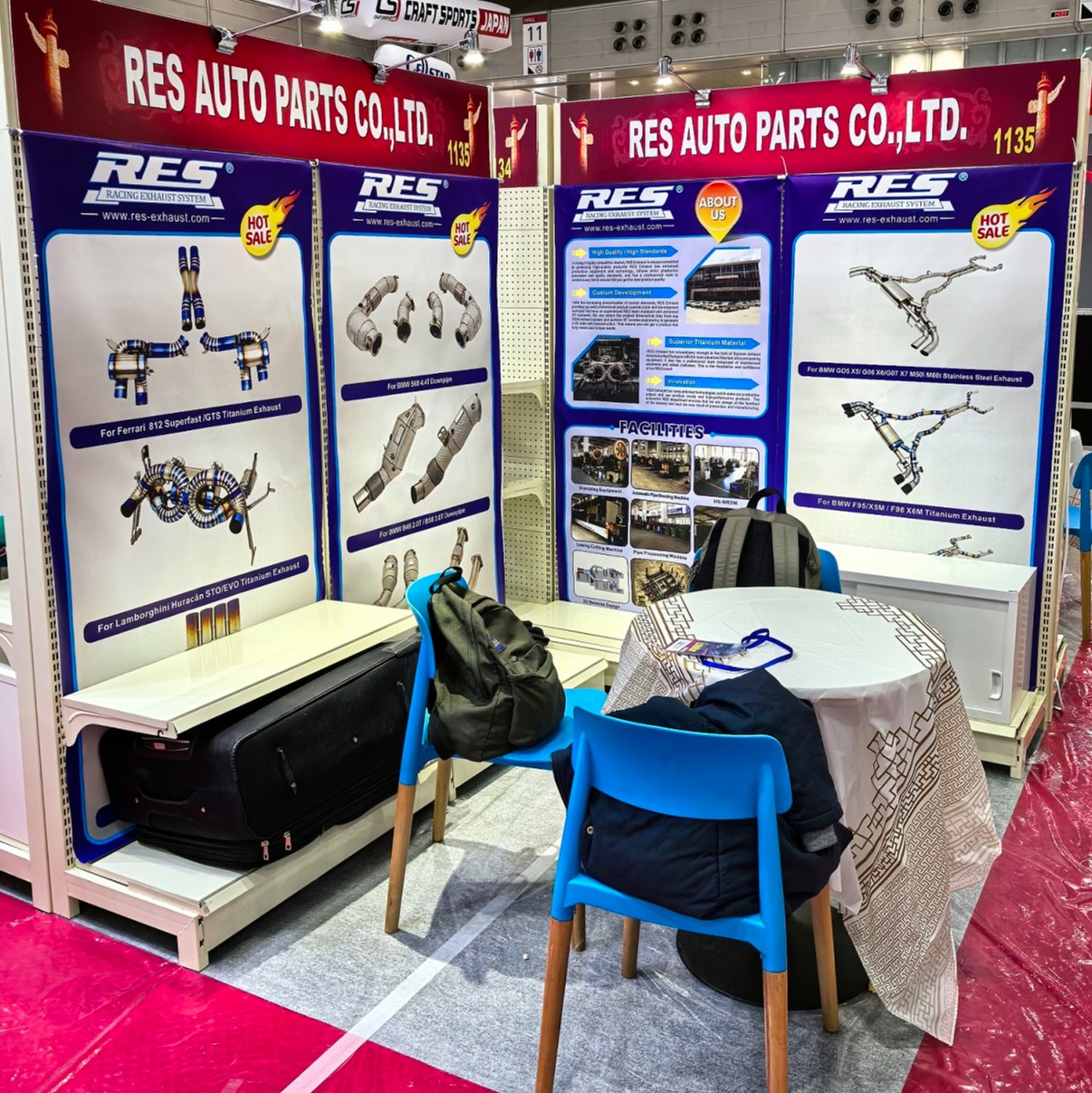 RES Racing Performance Exhaust at Tokyo Auto Salon 2025