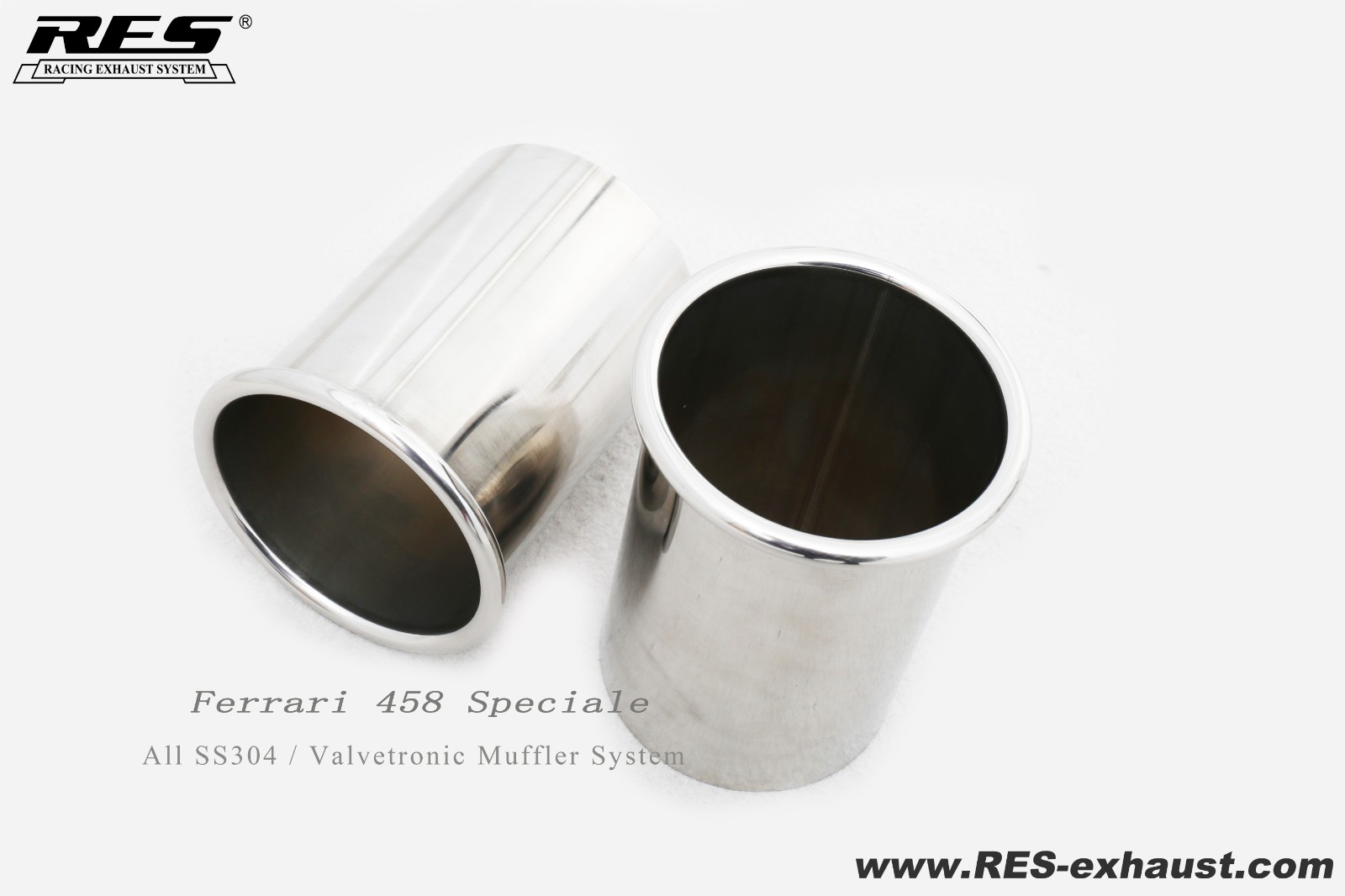 Ferrari 458 Speciale Valvetronic Muffler System